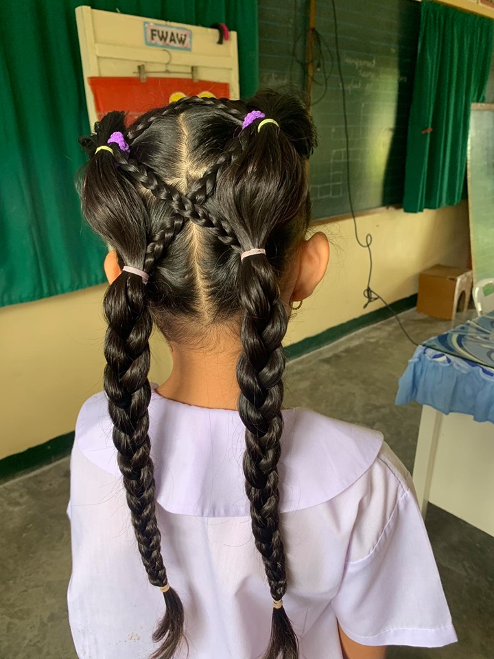 Child's Impressive Hair Styles for School Go Viral, Netizens Praise Stylist  - RachFeed