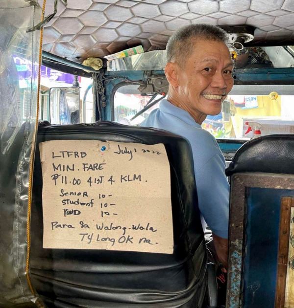 kind jeepney driver